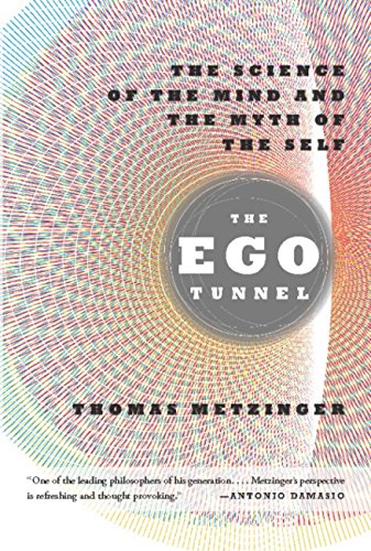 book cover "Ego Tunnel" it shows a graphical pattern